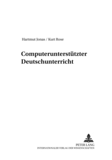 Image for Computerunterstuetzter Deutschunterricht