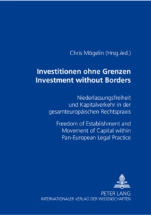 Image for Investitionen Ohne Grenzen Investment without Borders