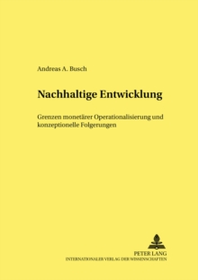 Nachhaltige Entwicklung