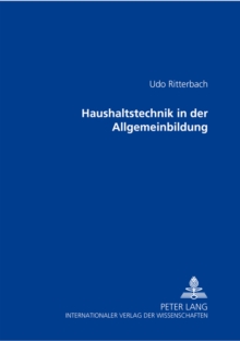 Image for Haushaltstechnik in Der Allgemeinbildung