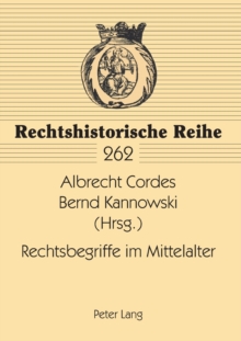 Image for Rechtsbegriffe im Mittelalter