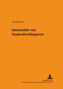Image for Immunitaet Von Staatsoberhaeuptern