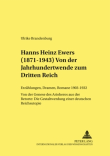 Image for Hanns Heinz Ewers (1871-1943). Von Der Jahrhundertwende Zum Dritten Reich