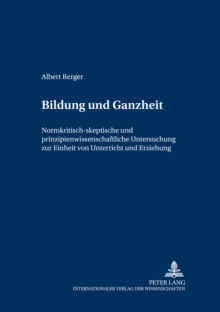 Image for Bildung Und Ganzheit
