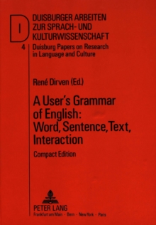User's Grammar of English