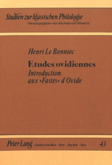 Etudes ovidiennes