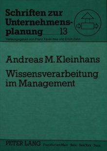 Wissensverarbeitung im Management
