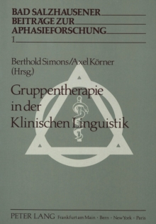 Image for Gruppentherapie in der Klinischen Linguistik