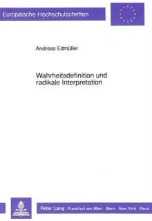 Wahrheitsdefinition und radikale Interpretation