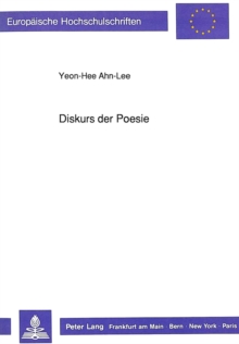 Diskurs der Poesie