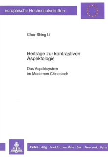 Beitraege zur kontrastiven Aspektologie