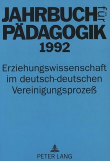 Image for Jahrbuch Fuer Paedagogik 1992
