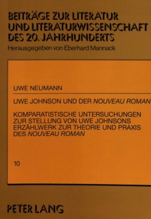 Uwe Johnson und der Â«Nouveau RomanÂ»