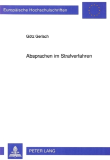 Absprachen im Strafverfahren