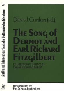 Image for Song of Dermot and Earl Richard Fitzgilbert