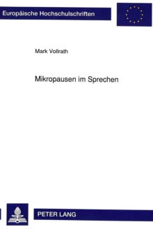 Image for Mikropausen im Sprechen
