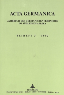 Acta Germanica