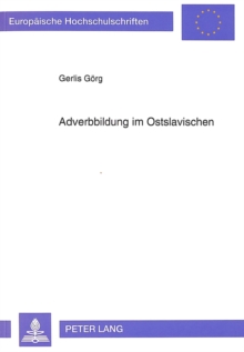 Adverbbildung im Ostslavischen