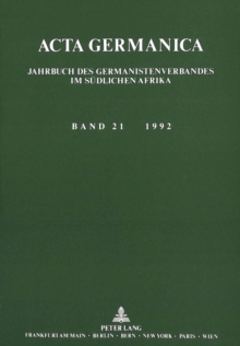 Acta Germanica