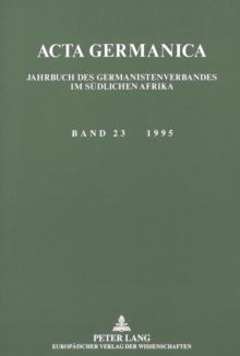Acta germanica