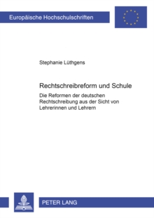 Image for Rechtschreibreform Und Schule