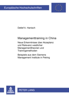 Managementtraining in China