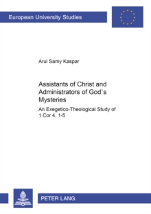 Image for Assistants of Christ and Administrators of God's Mysteries