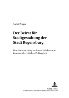Beirat Fuer Stadtgestaltung Der Stadt Regensburg