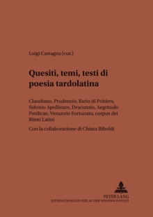 Image for Quesiti, temi, testi di poesia tardolatina