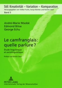 Image for Le camfranglais : quelle parlure ?
