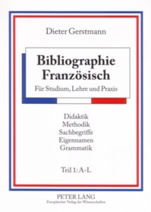 Image for Bibliographie Franzoesisch