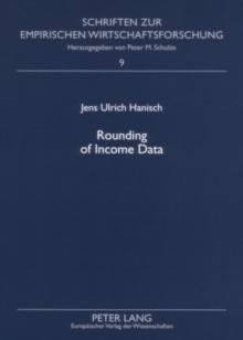 Image for Rounding of Income Data