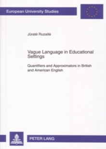 Vague Language in Educational Settings