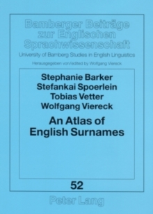 Image for An Atlas of English Surnames