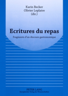 Image for Ecritures du repas