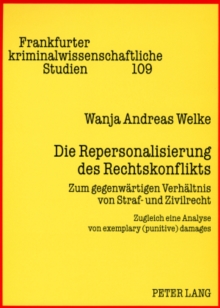 Repersonalisierung Des Rechtskonflikts