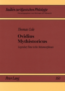 Image for Ovidius Mythistoricus