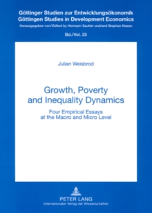 Image for Growth, Poverty and Inequality Dynamics