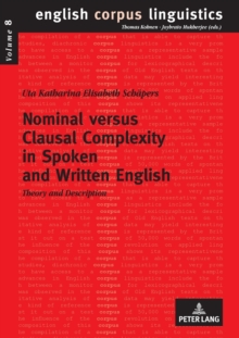 Image for Nominal versus Clausal Complexity in Spoken and Written English