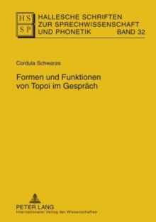 Image for Formen Und Funktionen Von Topoi Im Gespraech