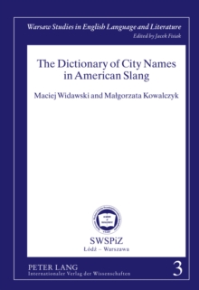 Dictionary of City Names in American Slang