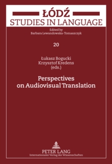 Image for Perspectives on audiovisual translation