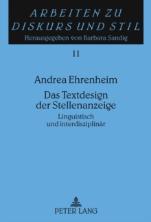 Textdesign Der Stellenanzeige