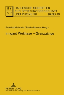 Image for Irmgard Weithase - Grenzgaenge