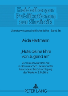 Â«Huete deine Ehre von Jugend anÂ»