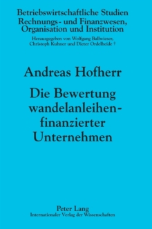 Die Bewertung Wandelanleihenfinanzierter Unternehmen