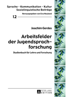 Image for Arbeitsfelder Der Jugendsprachforschung
