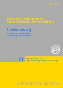 Image for Filmèubersetzung  : Probleme bei Synchronisation, Untertitelung, Audiodeskription