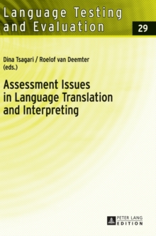 Image for Assessment Issues in Language Translation and Interpreting