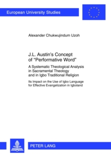 Image for J.L. Austin’s Concept of «Performative Word»